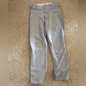 Wilson Large baseball pants with anti-slip waist and navy piping